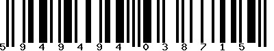 EAN-13 : 5949494038715