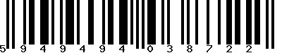 EAN-13 : 5949494038722
