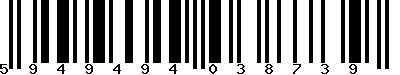 EAN-13 : 5949494038739