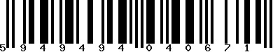 EAN-13 : 5949494040671