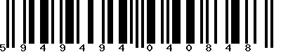 EAN-13 : 5949494040848