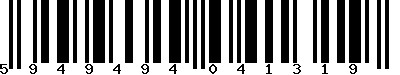 EAN-13 : 5949494041319