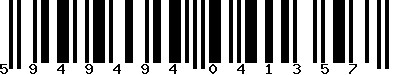 EAN-13 : 5949494041357