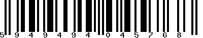 EAN-13 : 5949494045768