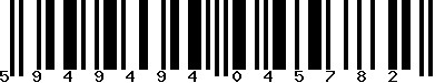 EAN-13 : 5949494045782