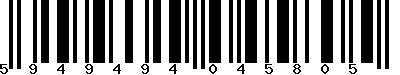 EAN-13 : 5949494045805