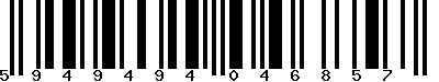 EAN-13 : 5949494046857
