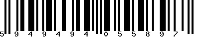 EAN-13 : 5949494055897