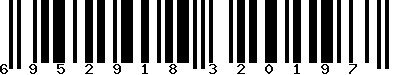EAN-13 : 6952918320197