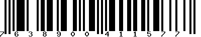 EAN-13 : 7638900411577