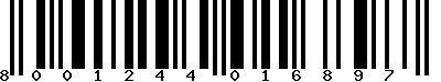 EAN-13 : 8001244016897
