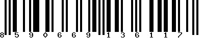 EAN-13 : 8590669136117