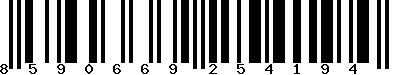 EAN-13 : 8590669254194