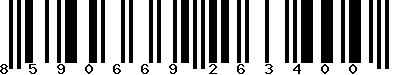 EAN-13 : 8590669263400