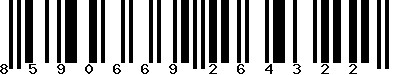 EAN-13 : 8590669264322