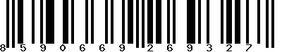 EAN-13 : 8590669269327