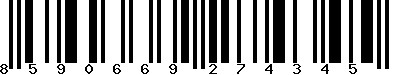EAN-13 : 8590669274345