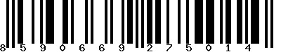 EAN-13 : 8590669275014