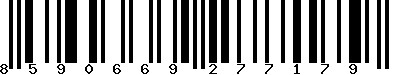 EAN-13 : 8590669277179