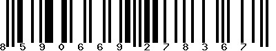 EAN-13 : 8590669278367