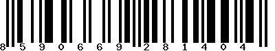 EAN-13 : 8590669281404