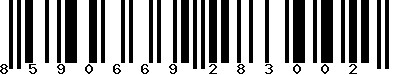 EAN-13 : 8590669283002