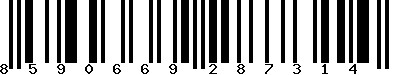 EAN-13 : 8590669287314
