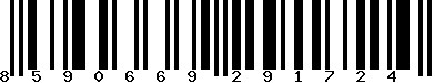 EAN-13 : 8590669291724