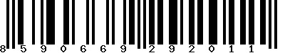 EAN-13 : 8590669292011