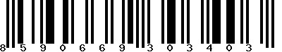 EAN-13 : 8590669303403