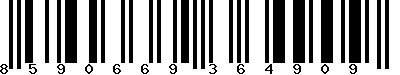 EAN-13 : 8590669364909