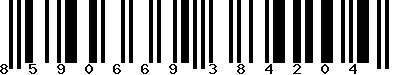 EAN-13 : 8590669384204