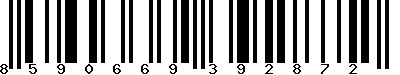EAN-13 : 8590669392872