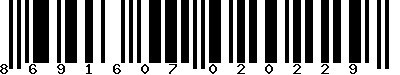 EAN-13 : 8691607020229