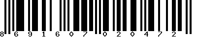 EAN-13 : 8691607020472